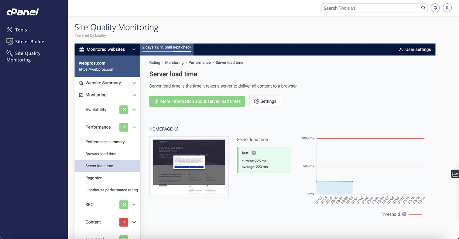Site Quality Monitoring Dashboard