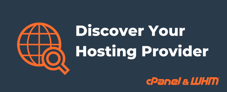 Discover Your Hosting Provider