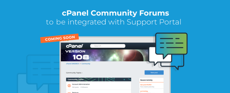 Streamlined Access: cPanel Forums and Support Customer Portal in One Place