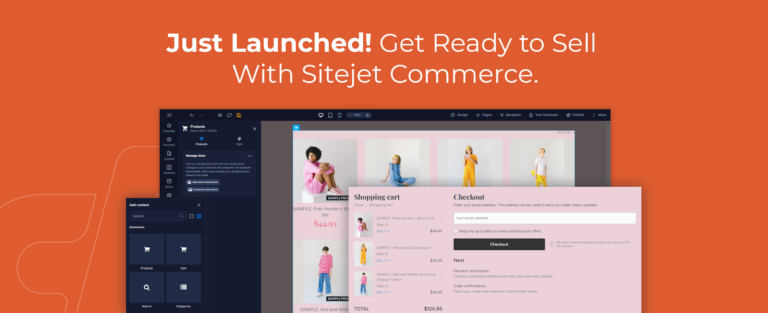 Seamless Online Selling: Sitejet Commerce Now in cPanel